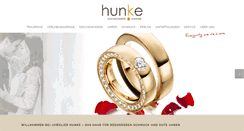 Desktop Screenshot of juwelier-hunke.de